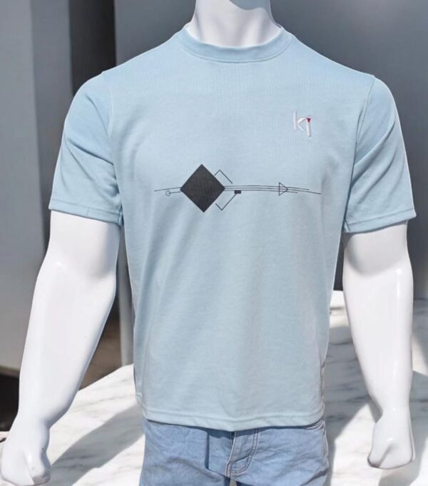 Skyblue Printed  Shirt