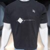 Front printed, Black t-shirt