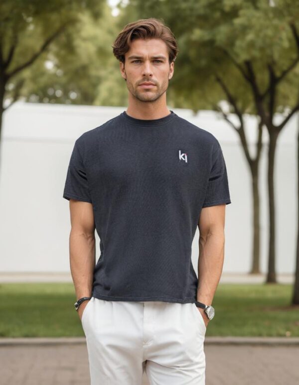 Premium black,Plan Tshirt