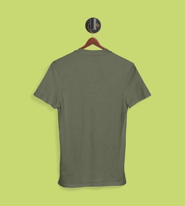 WYPO Premium Quality T-Shirt for  Man for Summer - Round neck, Olive Green