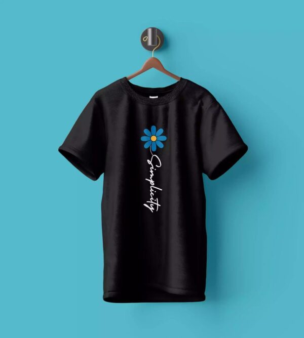 WYPO-  Cotton Printed Graphic Brand T-Shirt -Crewneck, Black