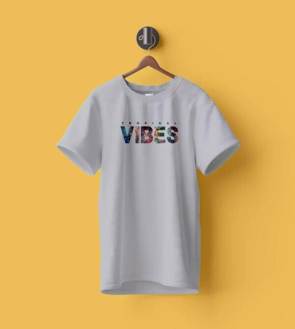 Cotton Summer T-Shirt for Man Round neck Branded, Grey